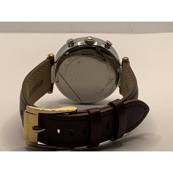 Michael Kors MK5353 Women\'s Brown Leather Analog S